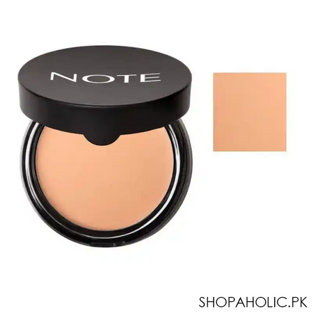 j. note luminous silk compact powder, argan oil, 02 natural beige main image