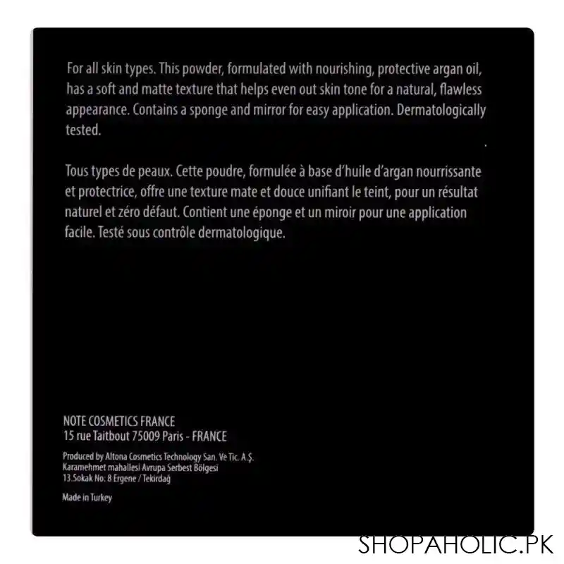 j. note luminous silk compact powder, with argan oil, 200 image4