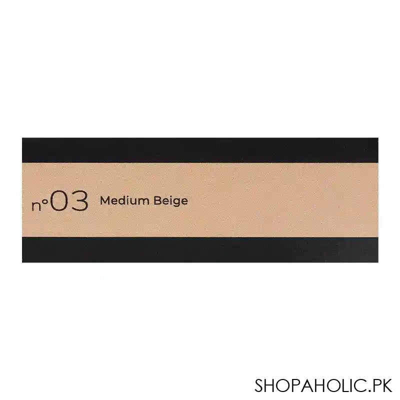 J. Note Luminous Silk Cream Powder, Cedar Wood Oil, 03 Medium Beige - Image 6