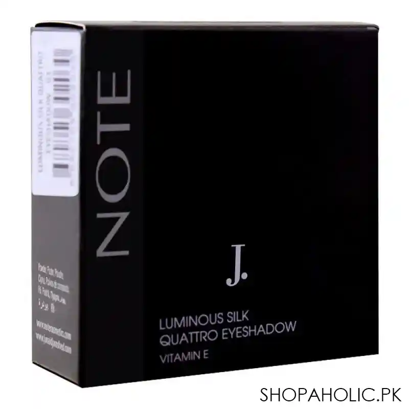 j. note luminous silk quattro eyeshadow, 03, with vitamin e image4