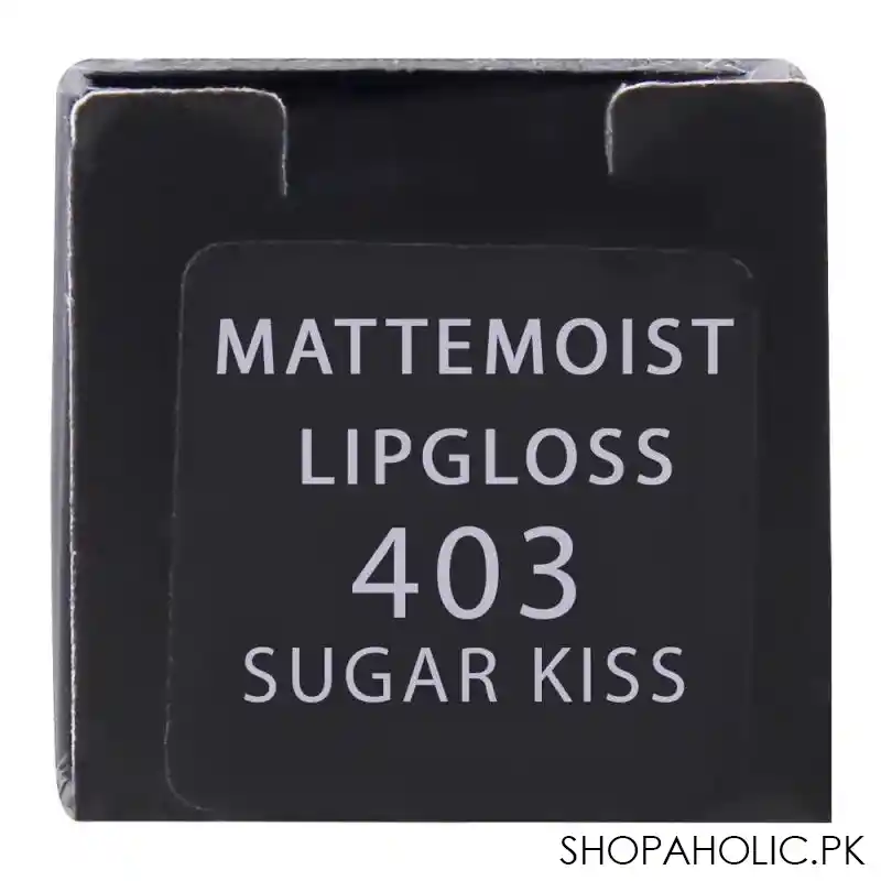 j. note matte moist lipgloss, 403 sugar kiss image5