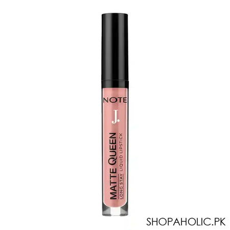J. Note Matte Queen Long Stay Liquid Lipstick, 4ml, 01 Elegant Nude - Main Image