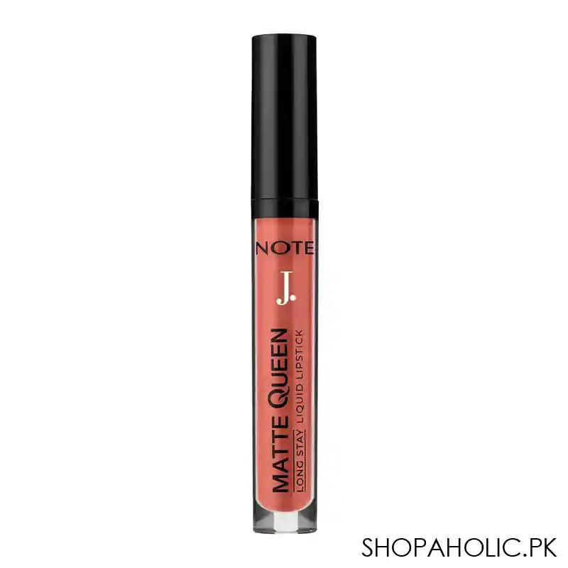 J. Note Matte Queen Long Stay Liquid Lipstick, 4ml, 08 Glamour Touch - Main Image
