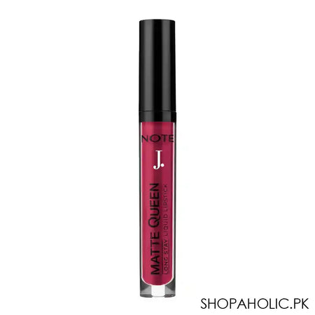 J. Note Matte Queen Long Stay Liquid Lipstick, 4ml, 14 Bold Berry - Main Image