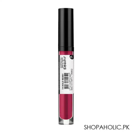 J. Note Matte Queen Long Stay Liquid Lipstick, 4ml, 14 Bold Berry - Image 2