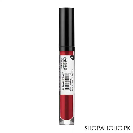 J. Note Matte Queen Long Stay Liquid Lipstick, 4ml, 16 Royal Velvet - Image 2
