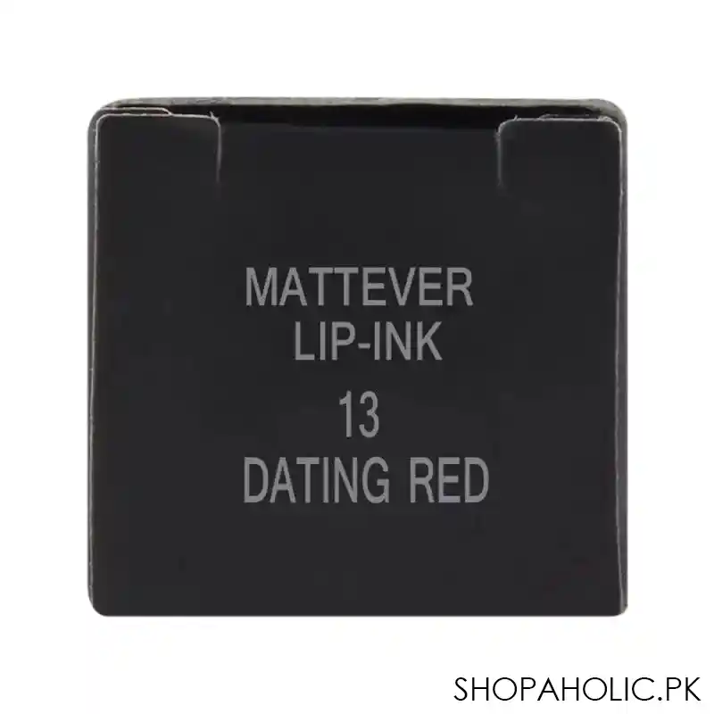 j. note mattever lip ink, long lasting, 13 dating red image5