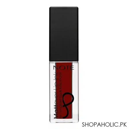 j. note mattever lip ink, long lasting, 15 urban red image2