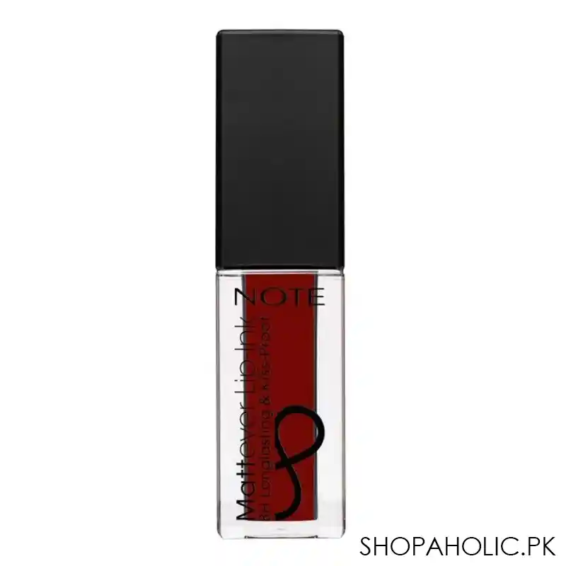 j. note mattever lip ink, long lasting, 15 urban red image2