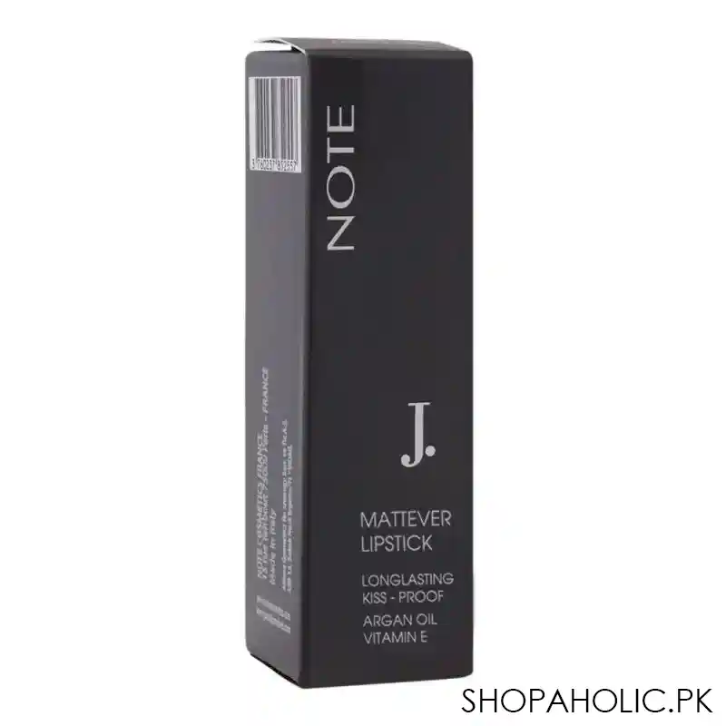 j. note mattever lipstick, long lasting, 08 unconventional rose image3