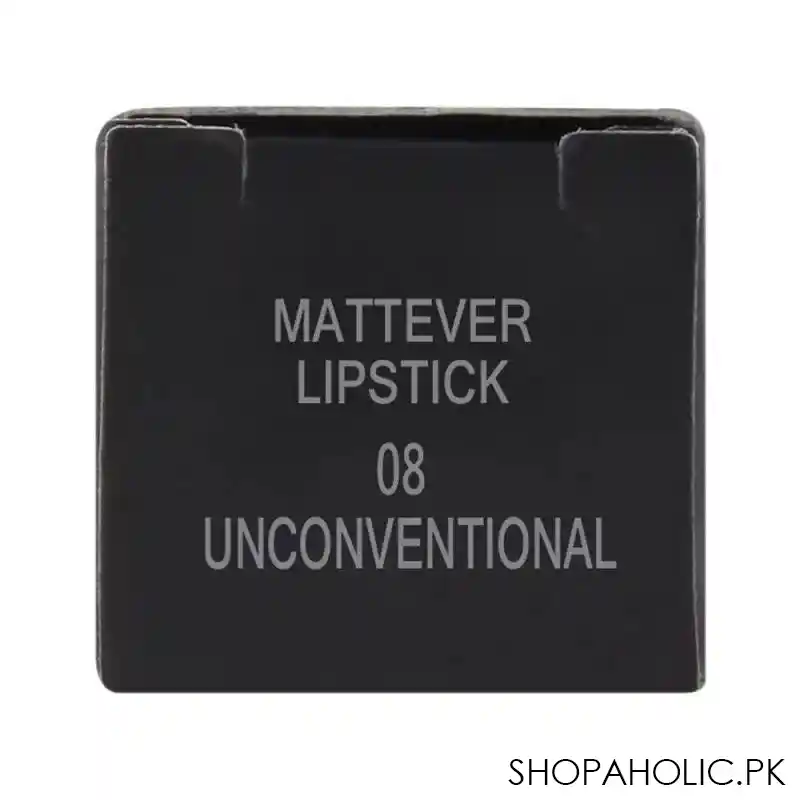 j. note mattever lipstick, long lasting, 08 unconventional rose image5