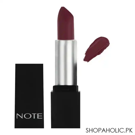 j. note mattever lipstick, long lasting, 13 strawberry envie main image