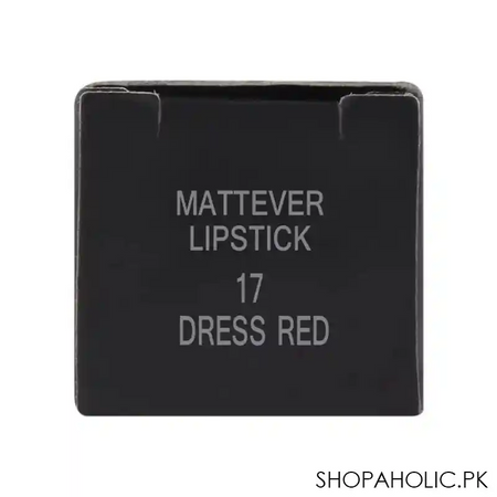 j. note mattever lipstick, long lasting, 17 dress red image5