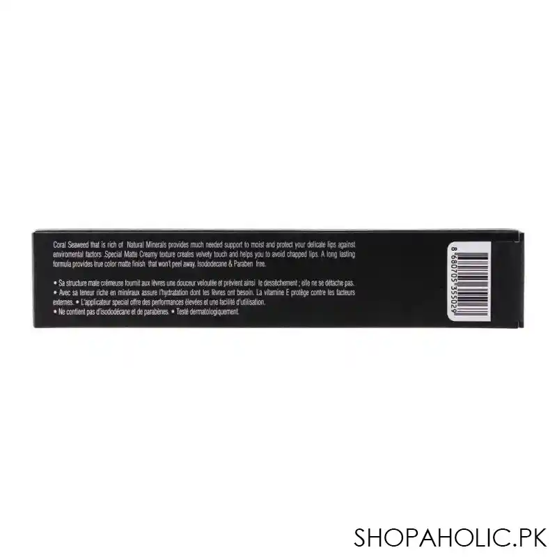 j. note mineral matte lip cream, 02 nude love, paraben free image3