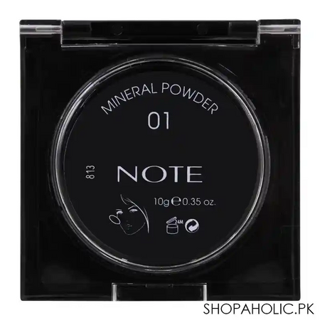 j. note mineral natural healthy glow powder, 01, paraben free image3