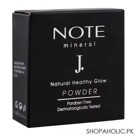 j. note mineral natural healthy glow powder, 01, paraben free image4
