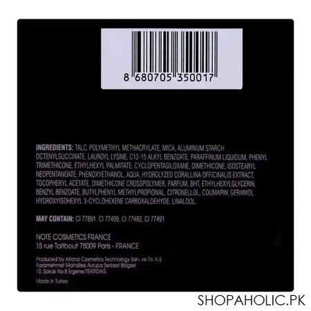 j. note mineral natural healthy glow powder, 01, paraben free image5