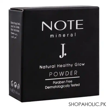 j. note mineral natural healthy glow powder, 02, paraben free image4
