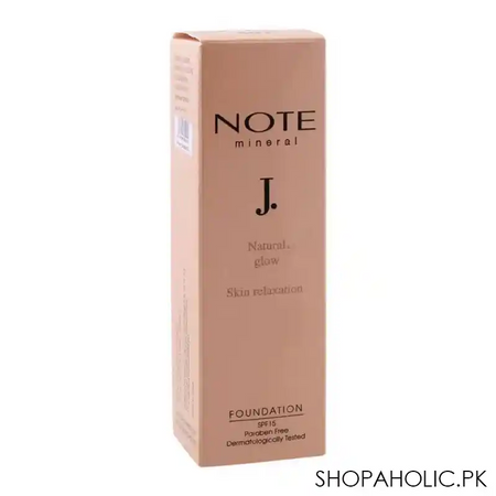 j. note mineral skin relaxation foundation, 401, spf 15, paraben free image2