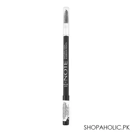 j. note natural look eyebrow pencil, 04, deep brown main image