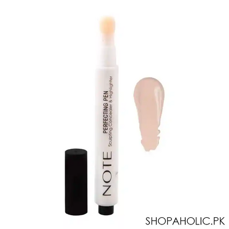 j. note perfecting pen, sculpting concealer & highlighter, 03 light beige main image