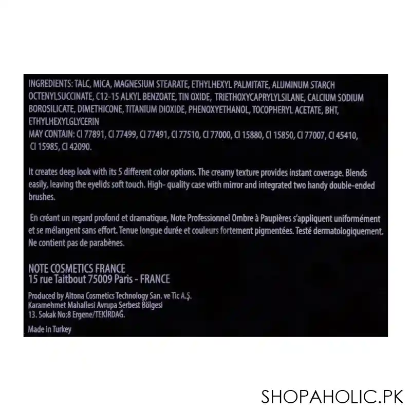 j. note perfume free professional eyeshadow, 102, with vitamin e image5