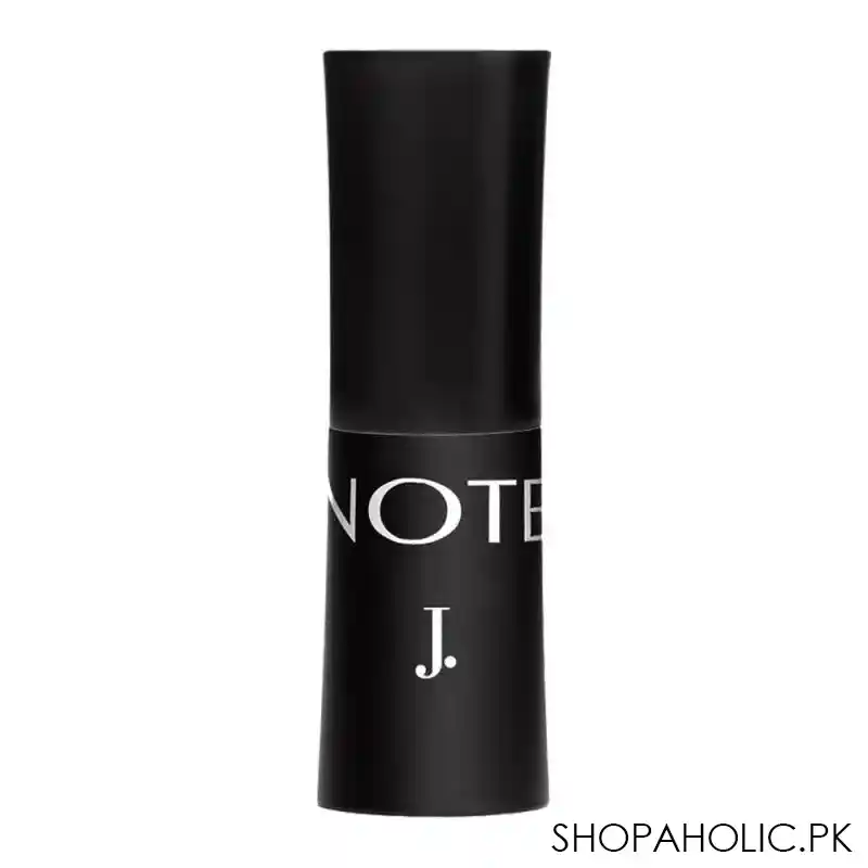 j. note rich color lipstick, 23 shiny rising, with argan oil + butter image2