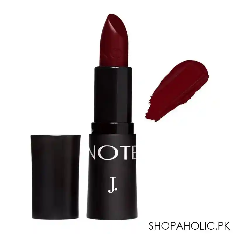j. note rich color lipstick, 23 shiny rising, with argan oil + butter main image