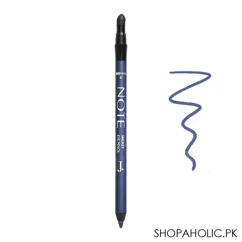 J. Note Smokey Eye Pencil 02, Deep Blue - Image 3
