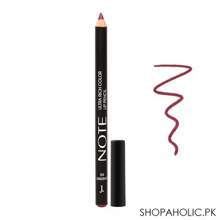 j. note ultra rich color lip pencil, 05 cherry main image