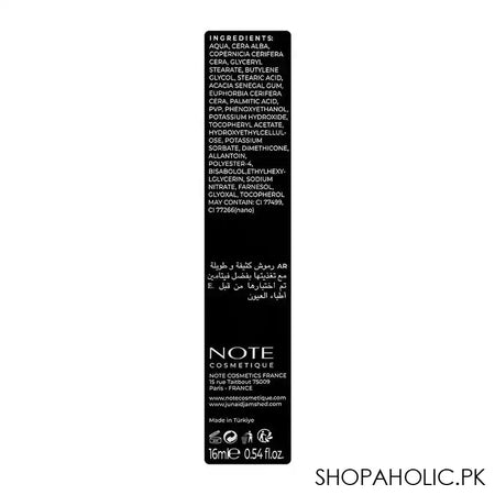 J. Note Volume ACT Mascara, With Vitamin E - Image 7
