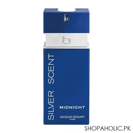 jacques bogart silver scent midnight eau de toilette, fragrance for men, 100ml main image