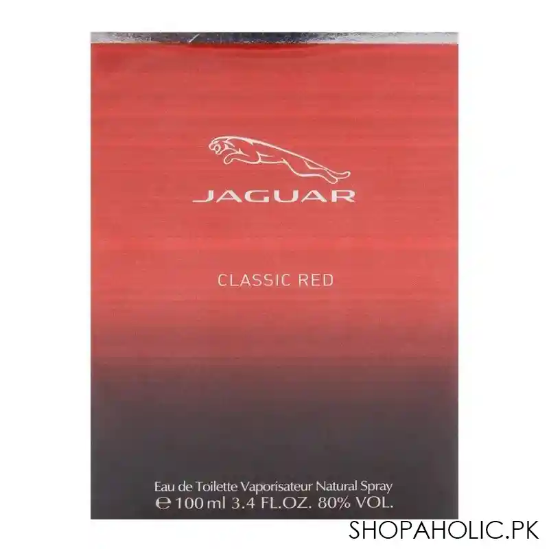 jaguar classic red eau de toilette 100ml image2