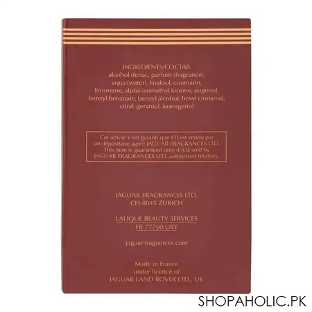 jaguar oud for men eau de parfum, fragrance for men, 100ml image3