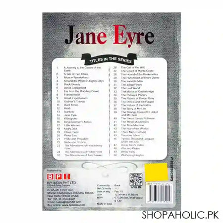 Jane Eyre, Book Charlotte Bronte - Image 2