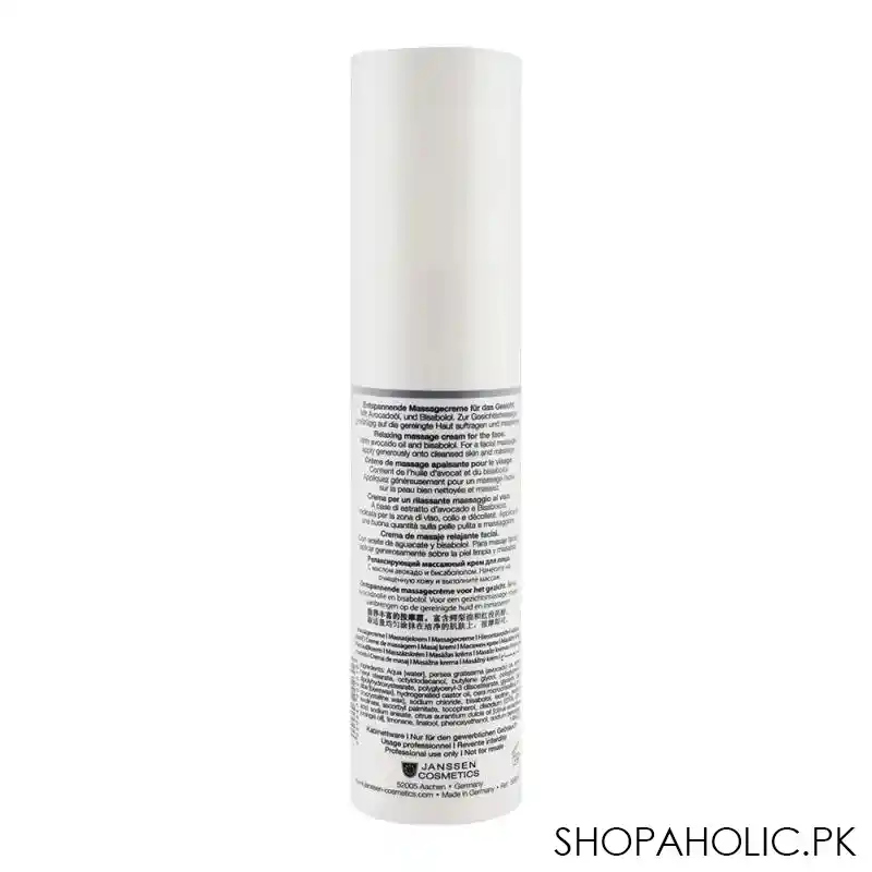 janssen cosmetics essentials relaxing massage cream 200ml image2
