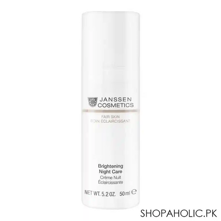 janssen cosmetics fair skin brightening night care, 150ml main image