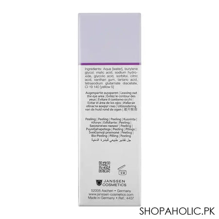 Janssen Cosmetics Oily Skin Bio-Fruit Gel Exfoliator, 30ml - Image 2