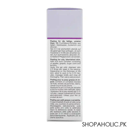 Janssen Cosmetics Oily Skin Bio-Fruit Gel Exfoliator, 30ml - Image 4