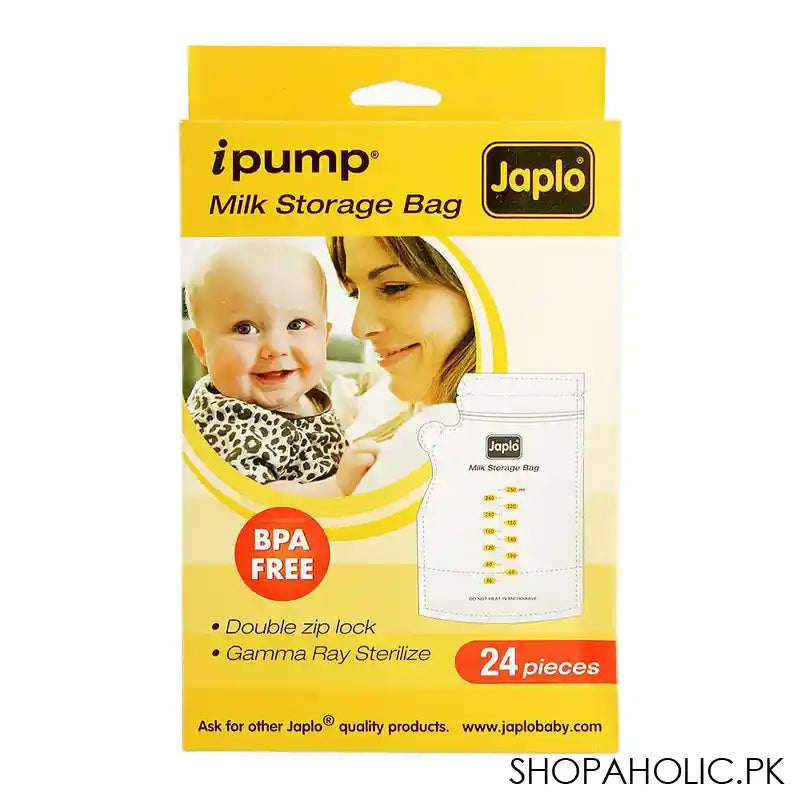 Japlo Milk Storage Bags, 24-Pack - Main Image