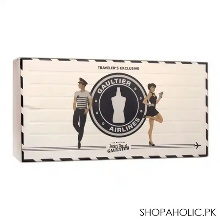 jean paul gaultier mini perfume set for men, le male le male edt 2x7ml + le beau edt 2x7ml image2