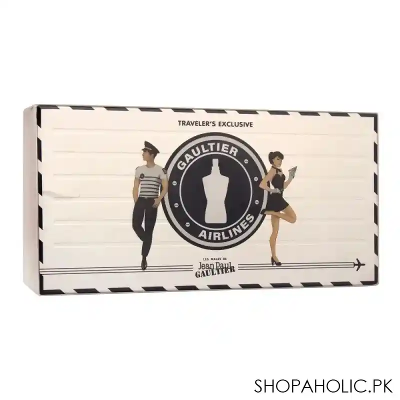 jean paul gaultier mini perfume set for men, le male le male edt 2x7ml + le beau edt 2x7ml image2