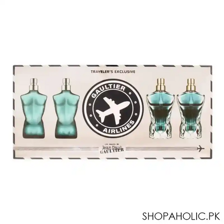 jean paul gaultier mini perfume set for men, le male le male edt 2x7ml + le beau edt 2x7ml image3