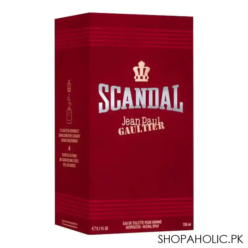 Jean Paul Gaultter Scandal Pour Homme Eau De Toilette, For Men, 150ml - Image 4