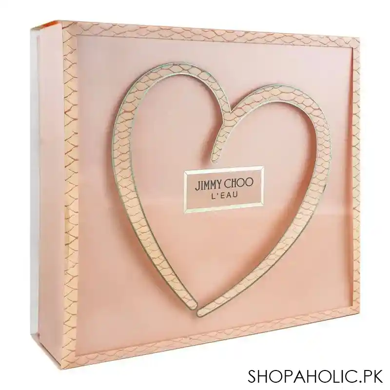 jimmy choo l'eau eau de toilette 90ml + body lotion 100ml + natural spray 25 set image2