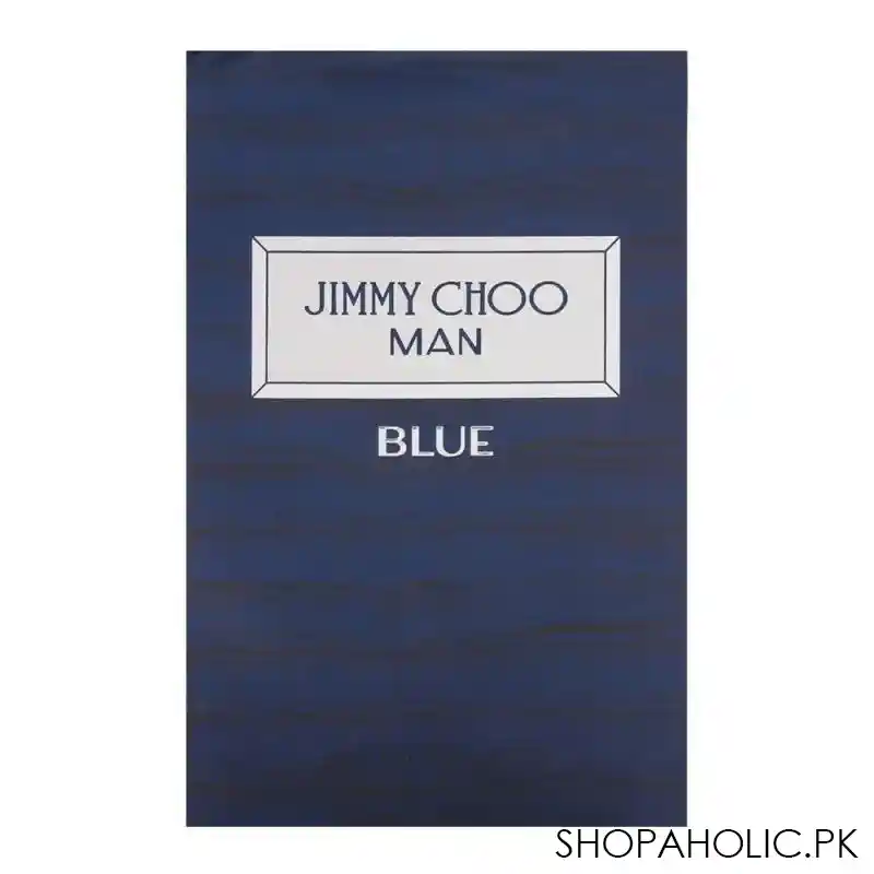 jimmy choo man blue eau de toilette 100ml image2