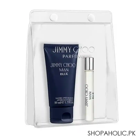 jimmy choo man eau de toilette 7.5ml + after shave balm 50ml, travel kit main image