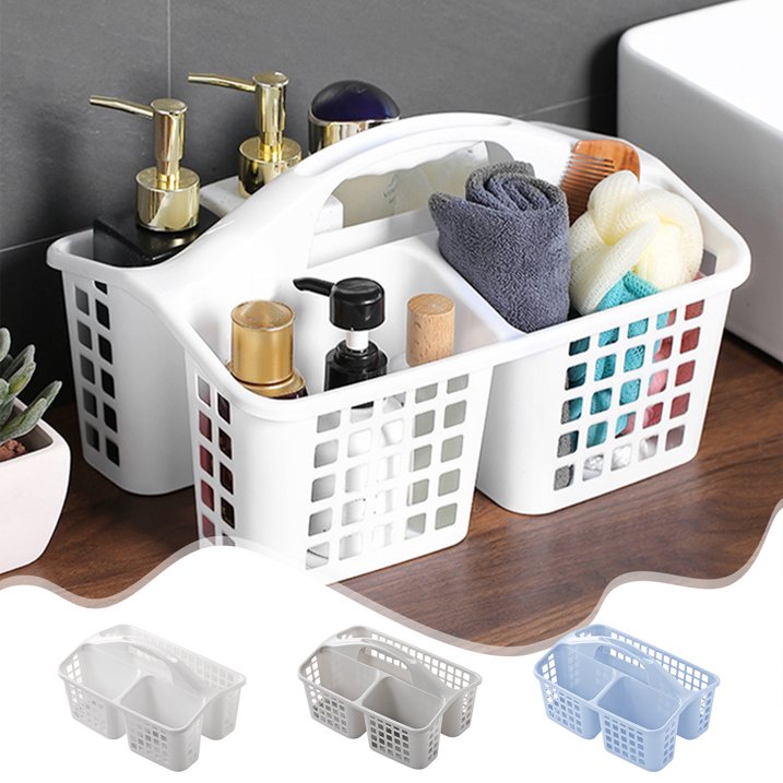 Imperial 3-compartment Storage Basket/plastic Storage Basket For Multipurpose main image