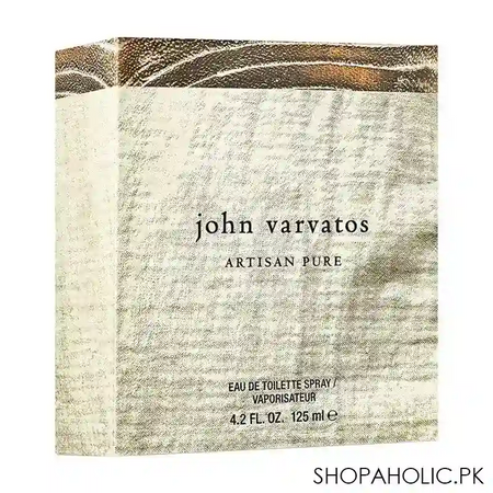 john varvatos artisan pure eau de toilette, fragrance for men, 125ml image2