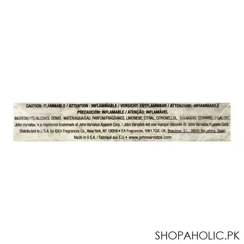john varvatos artisan pure eau de toilette, fragrance for men, 125ml image3